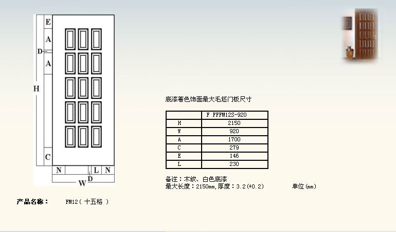 HDF moulded door skin [HDF moulded door skinHDF moulded panelHDF door ]