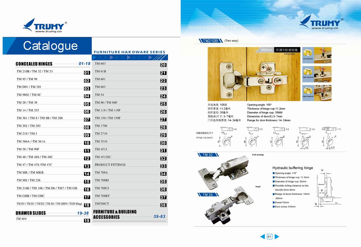 kitchen hinges TM0-1 [kitchen hinges ]